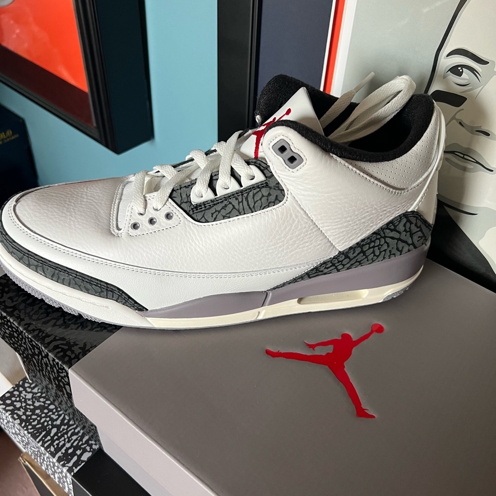 New size 12 retro 3 Jordan’s